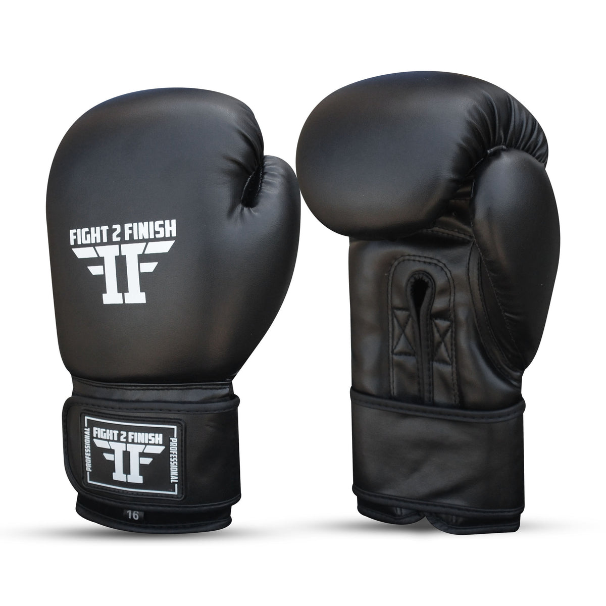 Fight To Finish Classic Boxing Gloves
