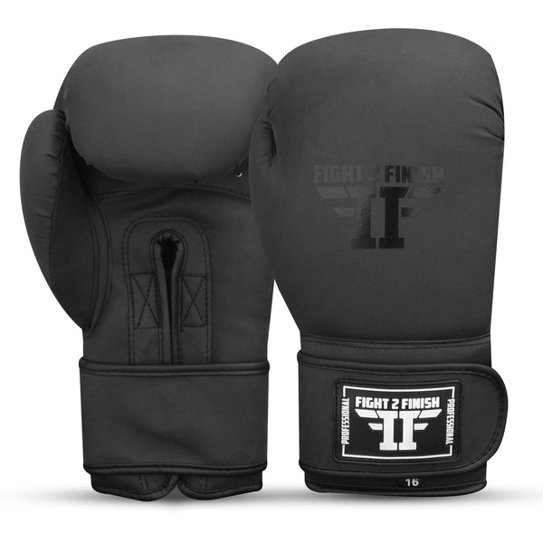 Fight To Finish Classic Boxing Gloves