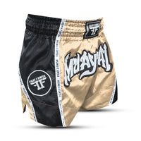 FIGHT 2 FINISH CHAMPAGNE ELITE THAI SHORTS