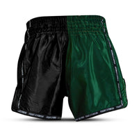 FIGHT 2 FINISH GREEN/BLACK ELITE THAI SHORTS