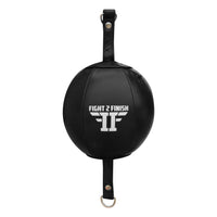 F2F LEATHER DOUBLE END BAG - 8"