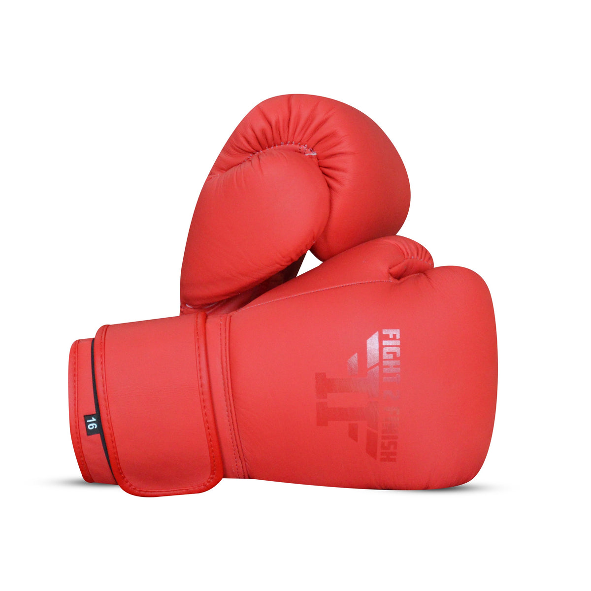FIGHT 2 FINISH ELITE 2.0 TRAINING GLOVE MATTE RED/RED