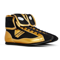 WINNING JAPAN BOXING RS-003 BOXING BOOTS - BLACK GOLD