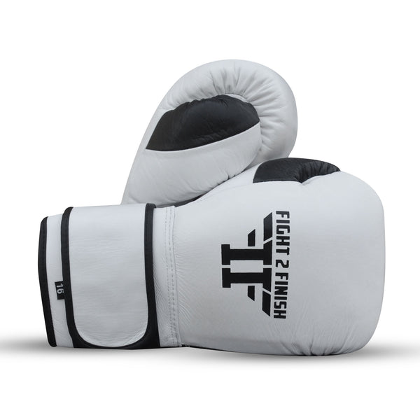 Copy of FIGHT 2 FINISH ELITE 2.0 TRAINING GLOVE BLACK/WHITE