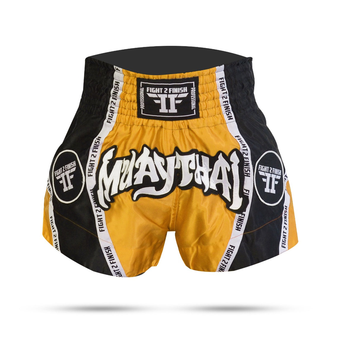 FIGHT 2 FINISH ELITE THAI SHORTS