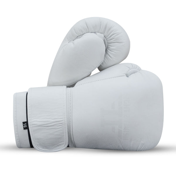 FIGHT 2 FINISH ELITE 2.0 TRAINING GLOVE MATTE WHITE/WHITE