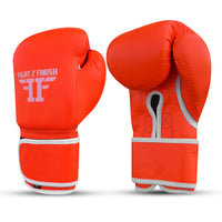 FIGHT 2 FINISH ELITE 2.0 TRAINING GLOVE NEON/ORANGE