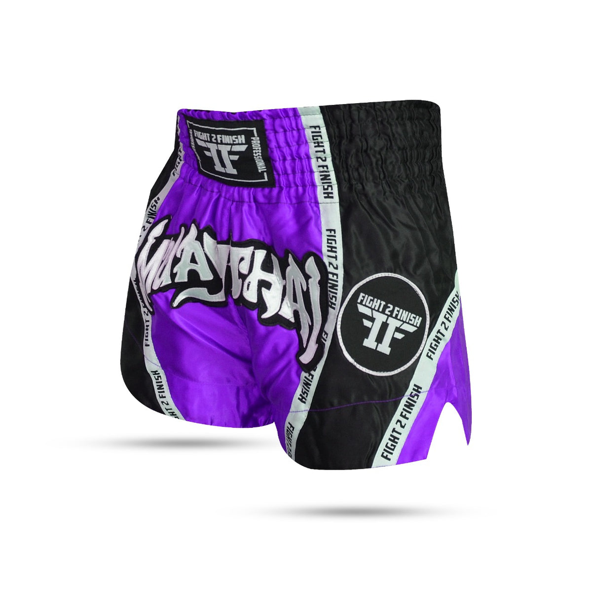 FIGHT 2 FINISH ELITE THAI SHORTS