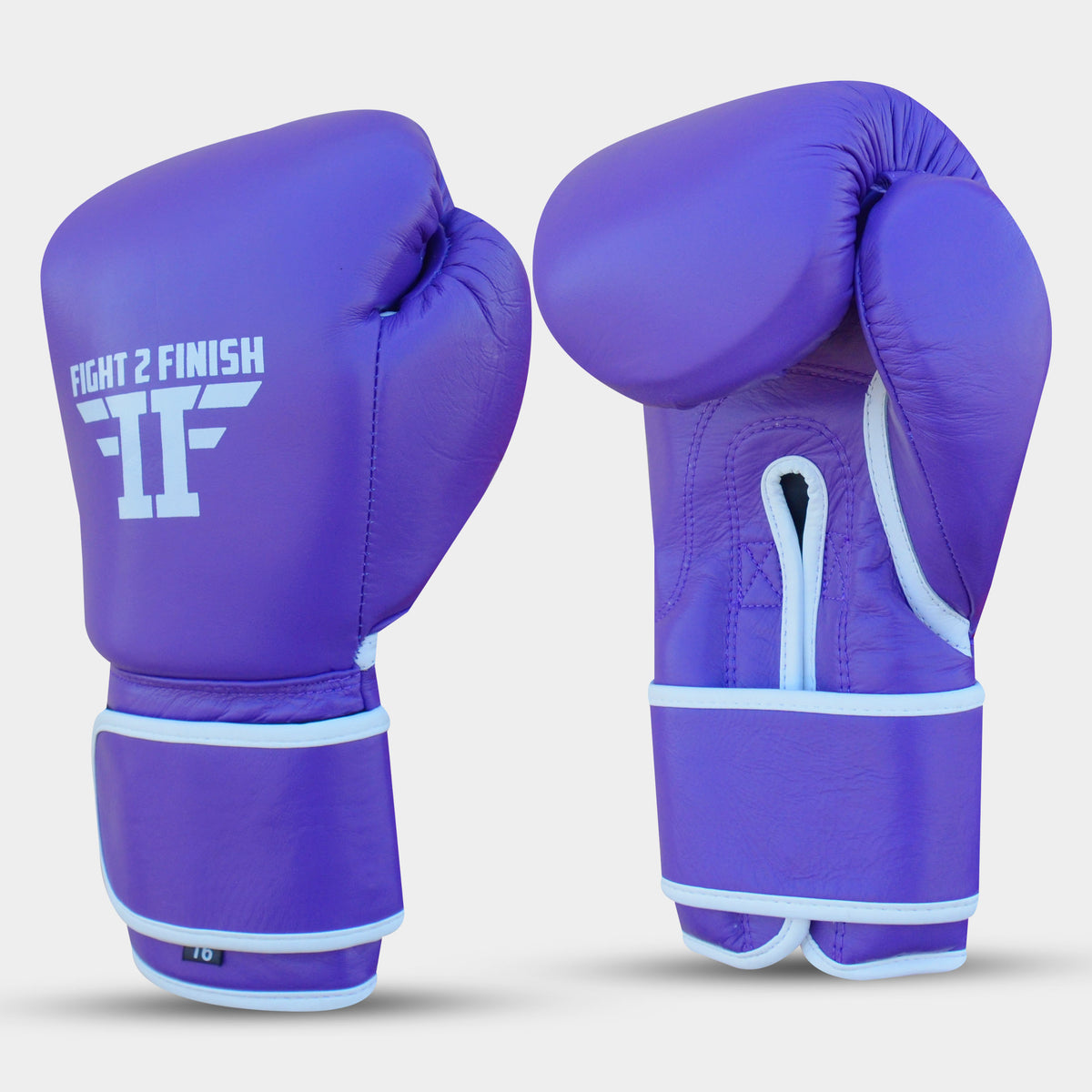 FIGHT 2 FINISH ELITE 2.0 TRAINING GLOVE PURPLE/WHITE