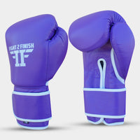 FIGHT 2 FINISH ELITE 2.0 TRAINING GLOVE PURPLE/WHITE