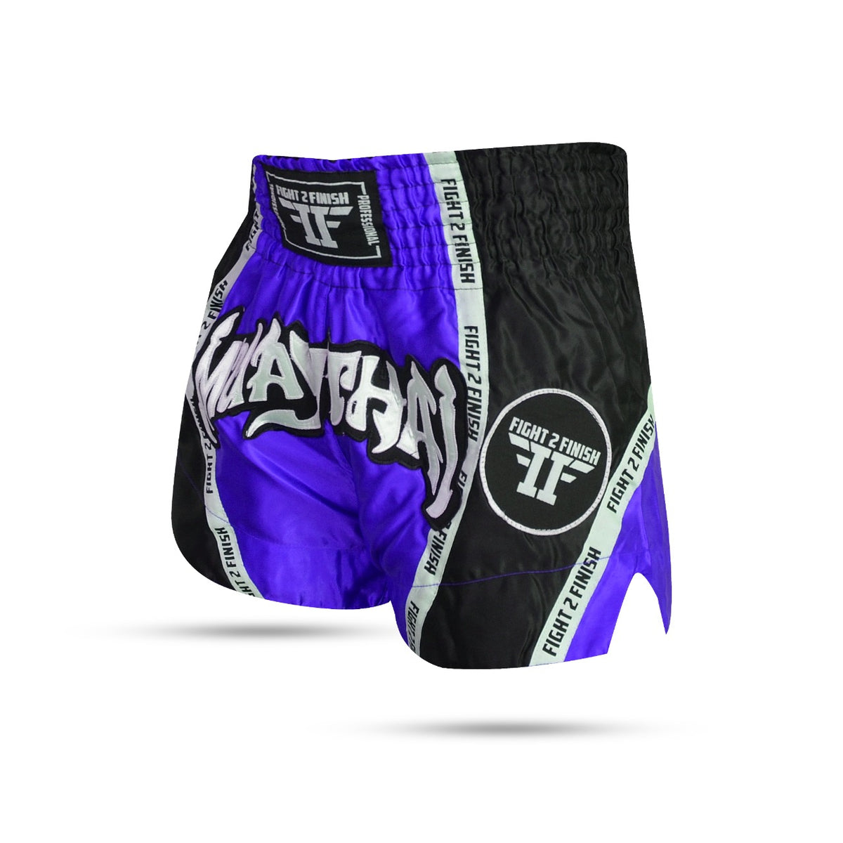 FIGHT 2 FINISH ELITE THAI SHORTS