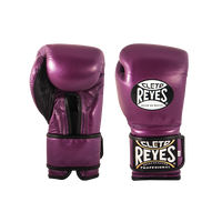 CLETO REYES HOOK AND LOOP PURPLE GLOVES