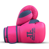 FIGHT 2 FINISH ELITE 2.0 TRAINING GLOVE HOTPINK/GREY