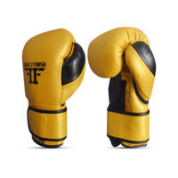 FIGHT 2 FINISH ELITE 2.0 TRAINING GLOVE GOLD/BLACK