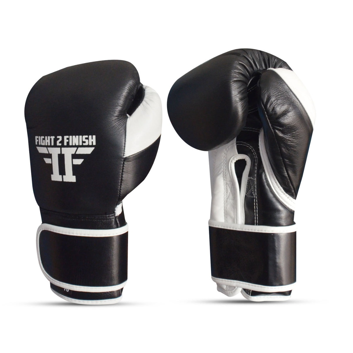FIGHT 2 FINISH ELITE 2.0 TRAINING GLOVE BLACK/WHITE