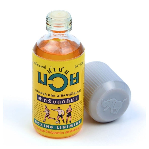 NAMMAN MUAY THAI BOXING OIL LINIMENT BOTTLE