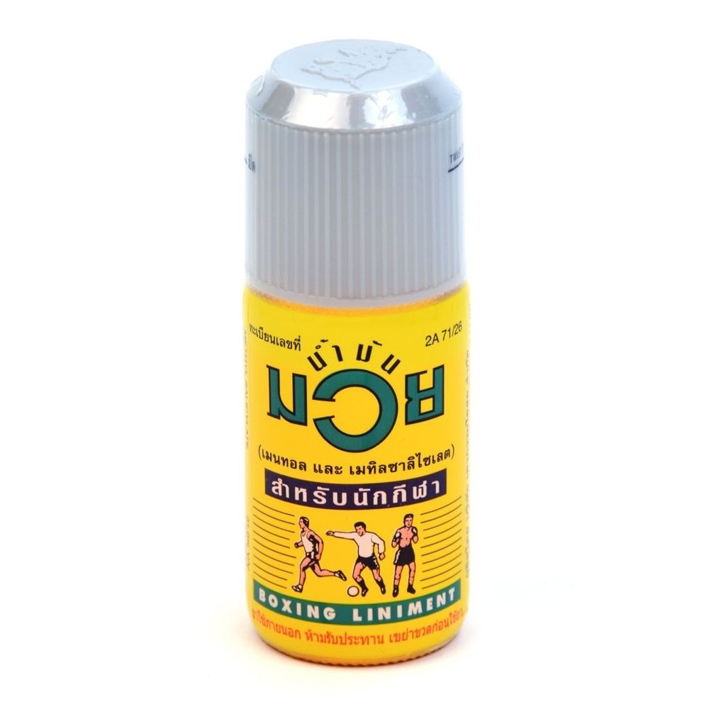 NAMMAN MUAY THAI BOXING OIL LINIMENT BOTTLE