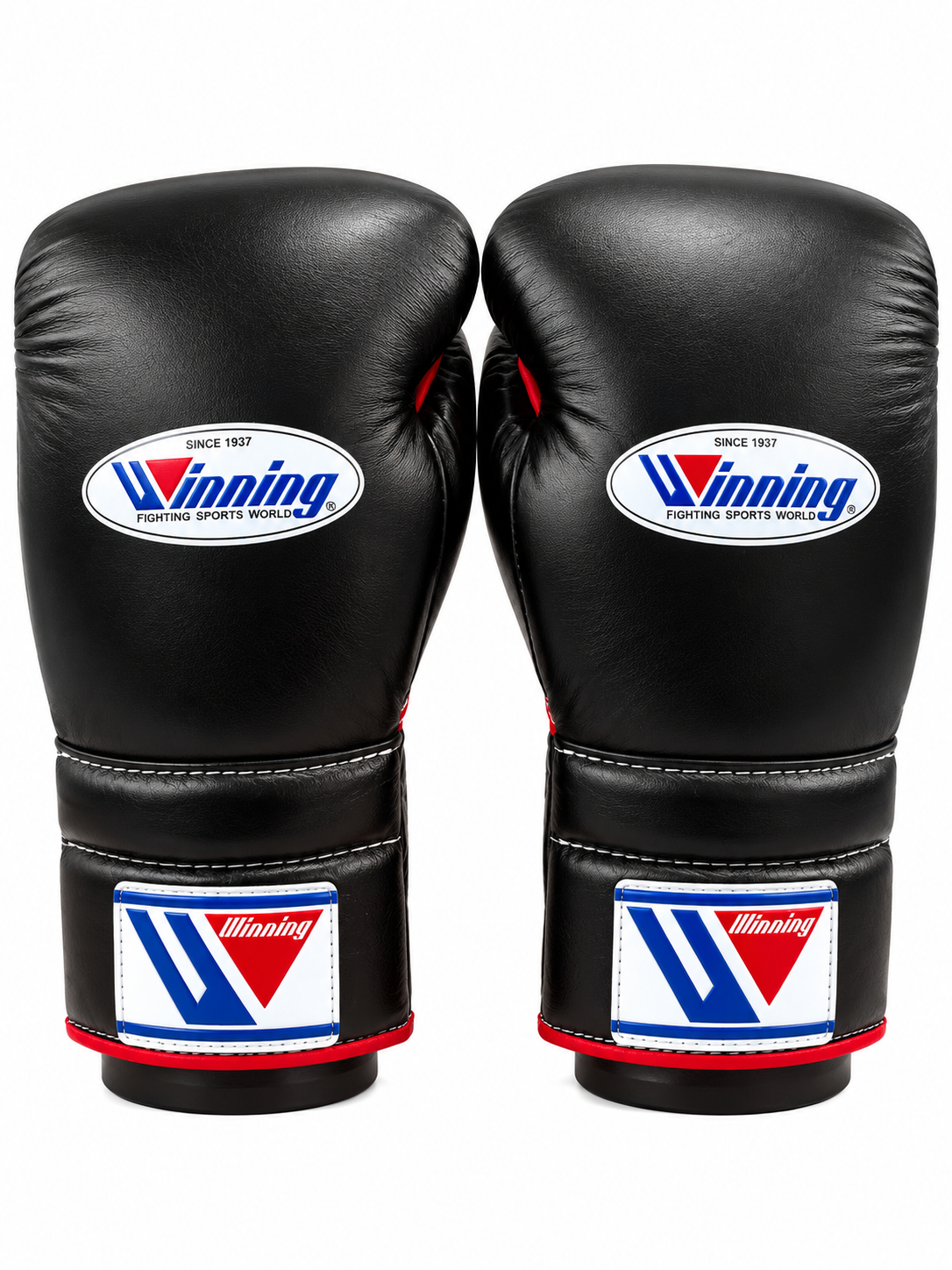 WINNING BOXING LACE UP CUSTOM BLACK/RED