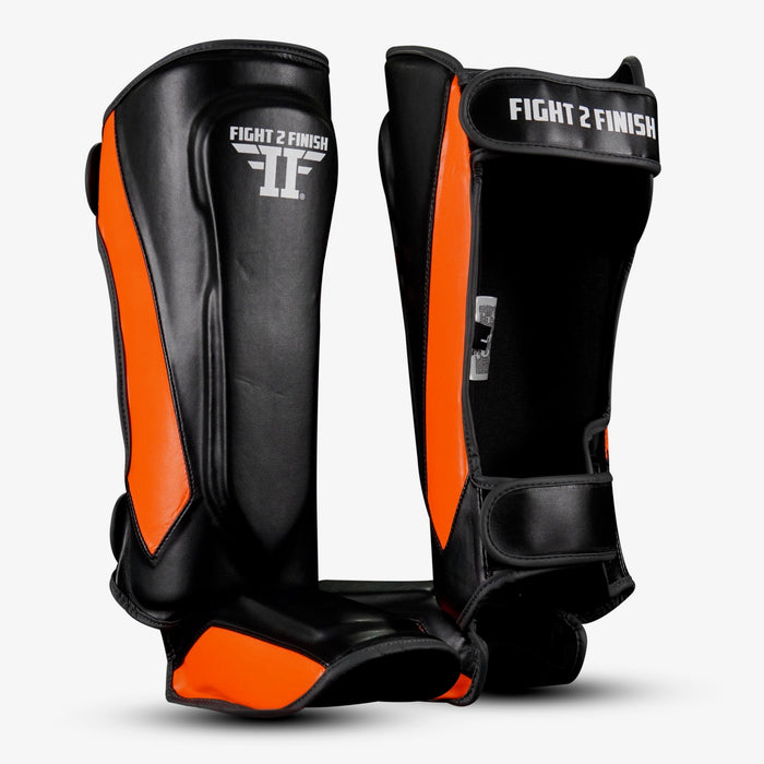 F2F Ultra Pro Shin Pads | Muay Thai, Kickboxing Shin Guards