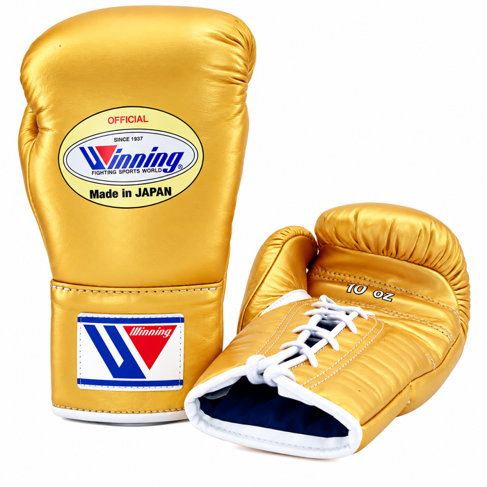 WINNING PRO FIGHT GLOVES - GOLD