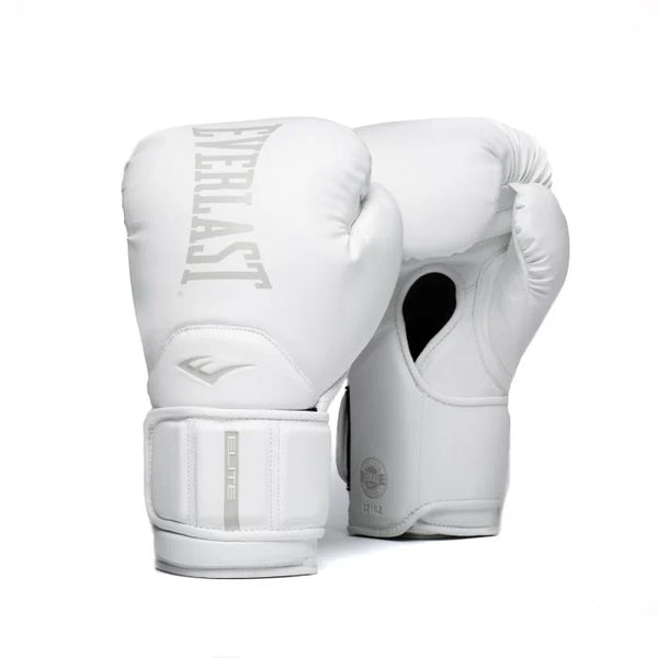 Everlast MX2 Pro Hook and Loop Training Gloves, White 14 oz