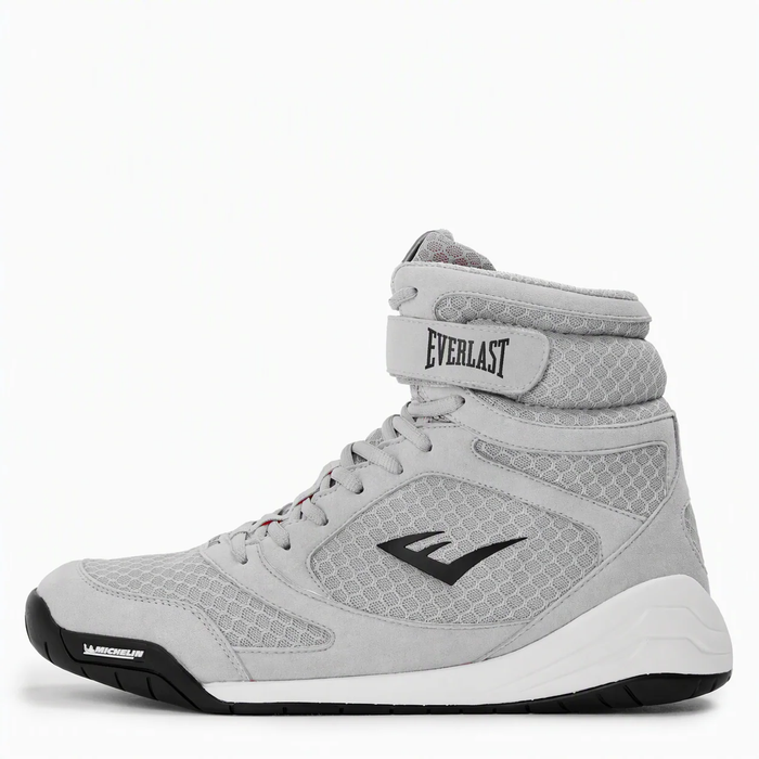 Everlast Elite 2.0 High Top Boxing Shoes Grey