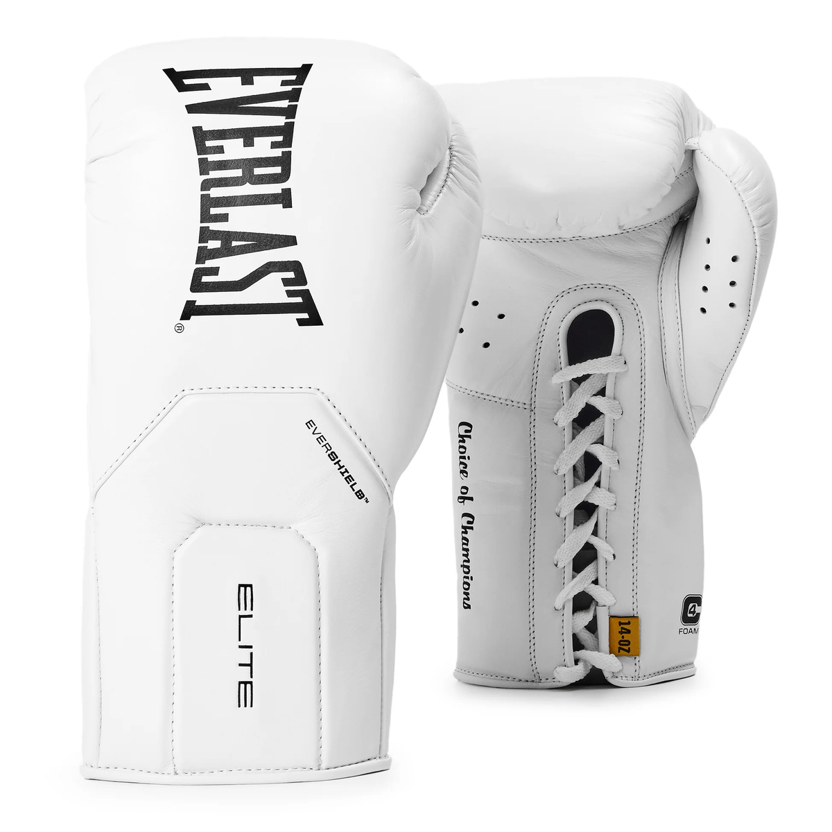 Everlast ELITE PRO LEATHER LACE UP TRAINING BOXING GLOVES