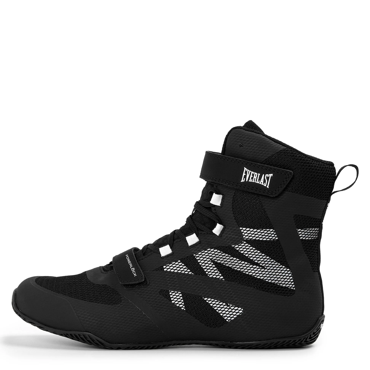 EVERLAST POWERLOCK PRO BOXING SHOES BLACK/WHITE