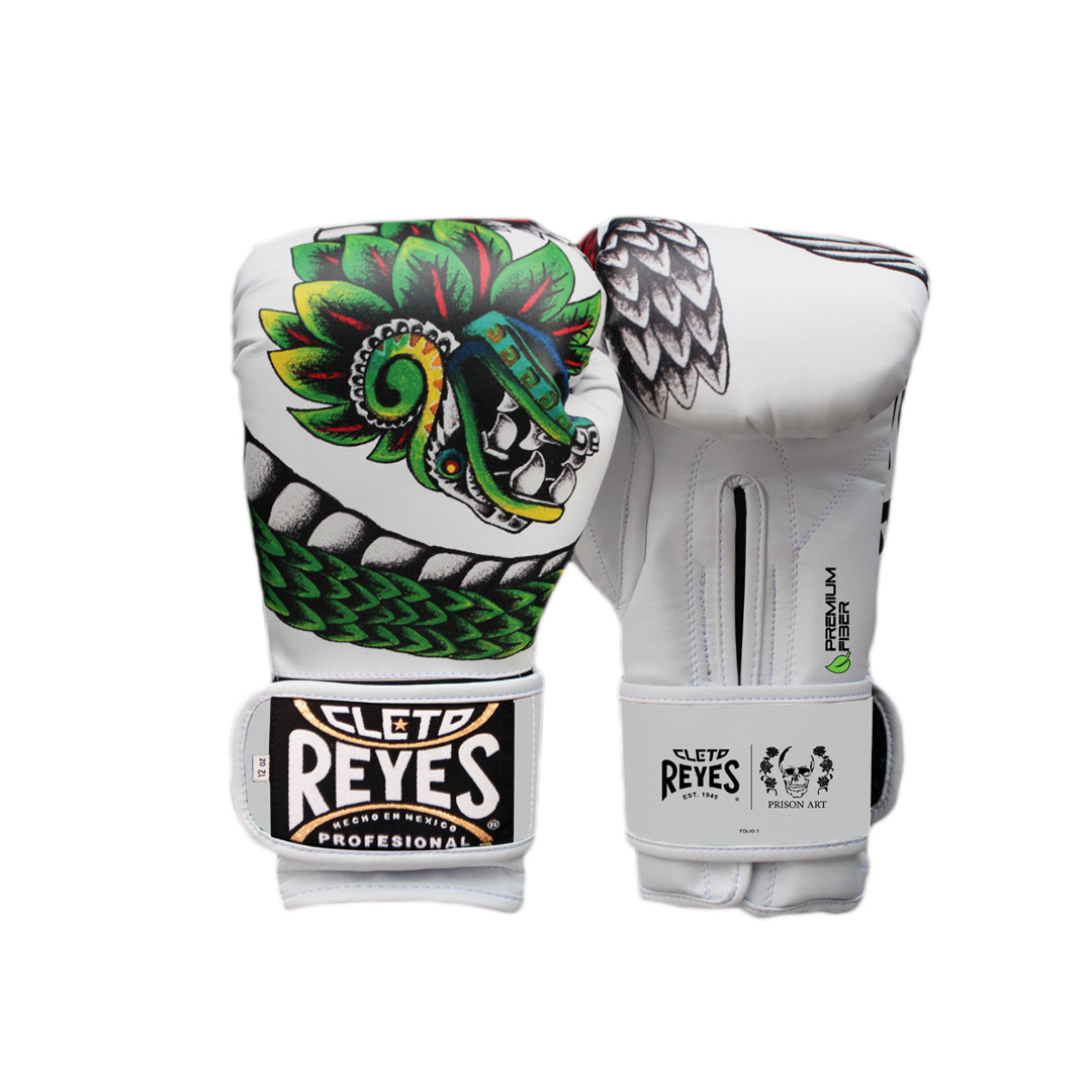 Cleto Reyes Headguard with Cheek Protectors White - Enso