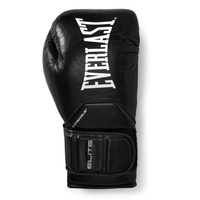 Everlast ELITE PRO LEATHER HOOK & LOOP TRAINING BOXING GLOVES