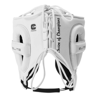 Everlast Elite Pro Leather Headgear With Cheek
