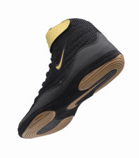 Nike Mens Inflict 3 Wrestling Shoes Black/Metallic Gold/Black