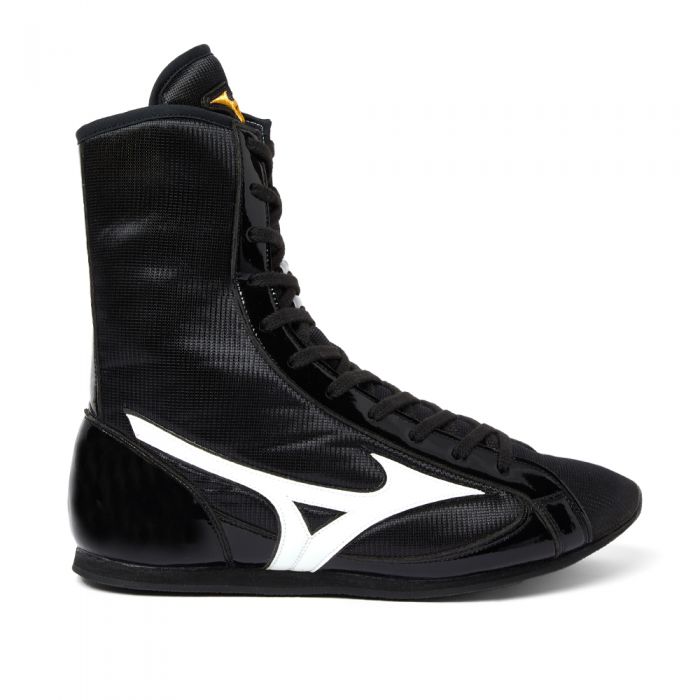 MIZUNO Boxing Shoes Finisher MID Black × White