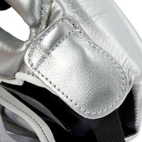 CUSTOM WINNING BOXING HEADGEAR-SILVER