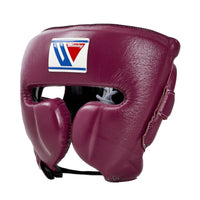 WINNING JAPAN BOXING FG-2900 HEADGUARD WITH CHEEK - WINE