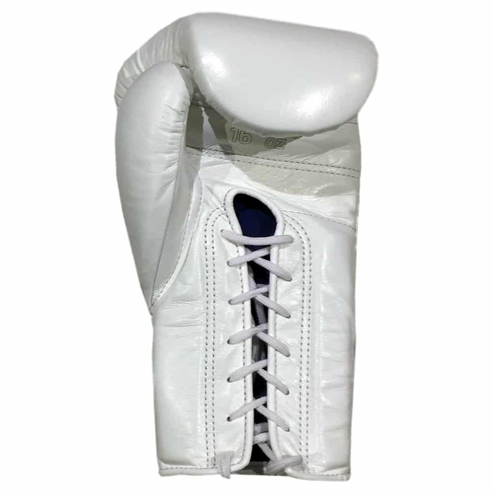 WINNING LACE-UP BOXING GLOVES - WHITE