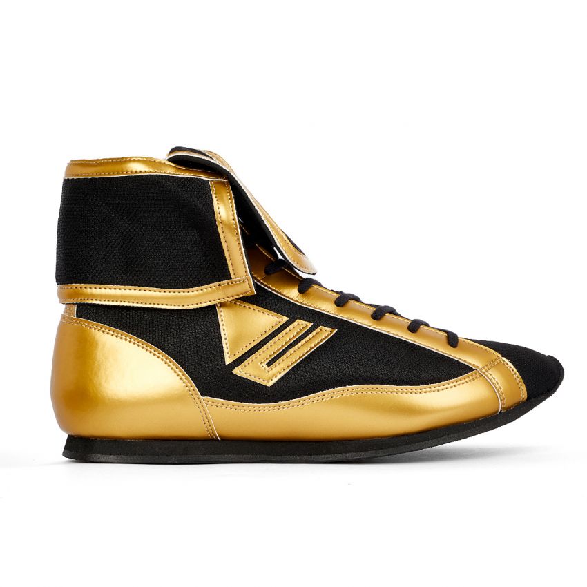 WINNING JAPAN BOXING RS-003 BOXING BOOTS - BLACK GOLD – FIGHT 2 FINISH