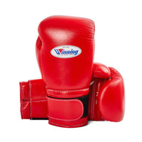 WINNING VELCRO BOXING GLOVES - RED