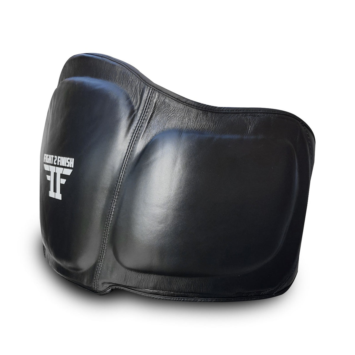 Muay Thai Leather Belly Guard – FIGHT 2 FINISH