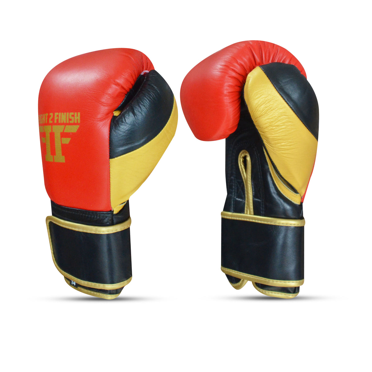 Fight 2 Finish Elite 2.0 Training Glove RED/BLK/GOLD