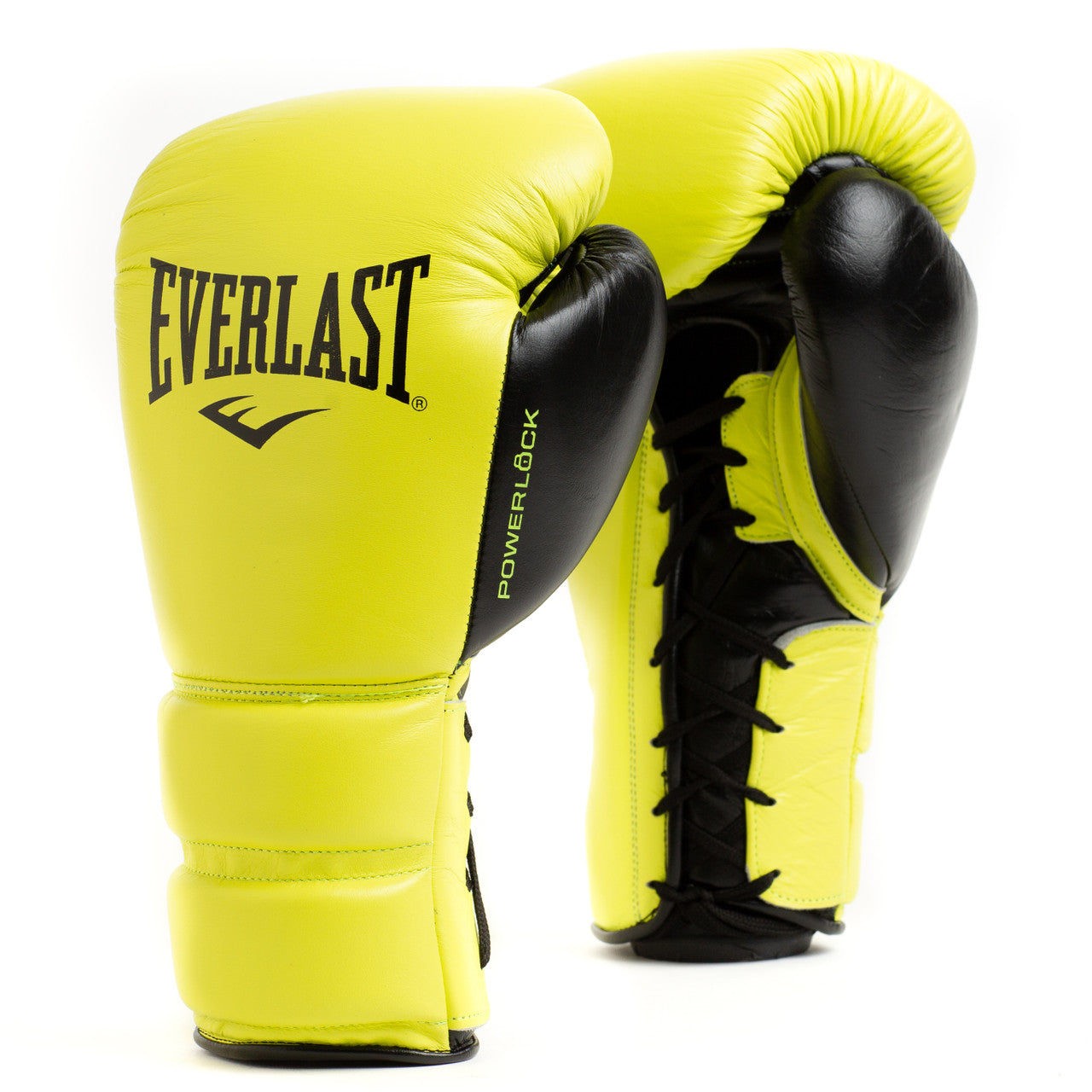 Everlast Powerlock 2 Pro Boxing Gloves with Lace Closure - Black Everlast Powerlock 2 Pro Boxing Gloves with Lace Closure - Black