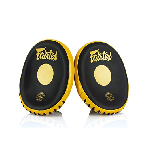 Fairtex FMV15 Cuved Muay Thai Boxing Focus Punch Mitts (Pair)