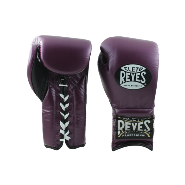 CLETO REYES LACE UP TRAINING GLOVES PURPLE COLOR
