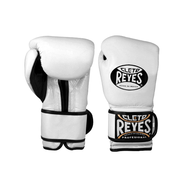 CLETO REYES HOOK AND LOOP WHITE GLOVES – FIGHT 2 FINISH CLETO REYES HOOK AND LOOP WHITE GLOVES – FIGHT 2 FINISH