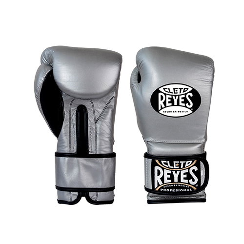 CLETO REYES HOOK AND LOOP SILVER – FIGHT 2 FINISH