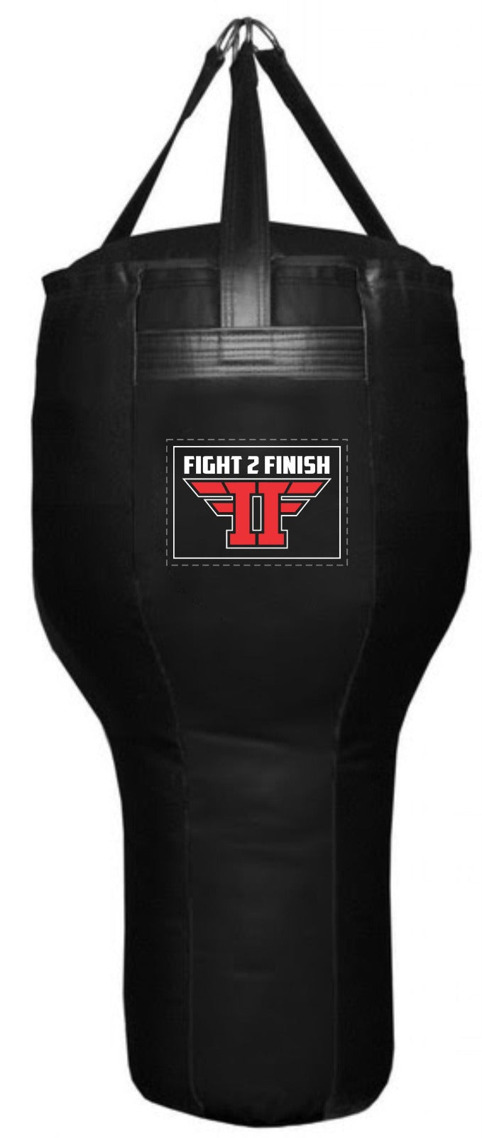 F2F Angled Heavy Punching Bag Made in USA FIGHT 2 FINISH