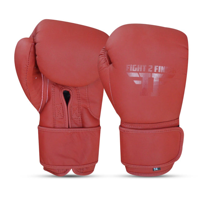 FIGHT 2 FINISH ELITE 2.0 TRAINING GLOVE MATTE BURGUNDY/BURGUNDY